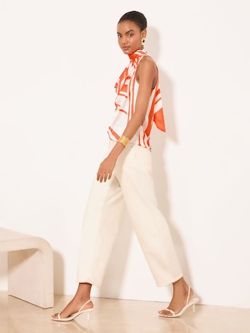 Lipsy Blouse in Oranje