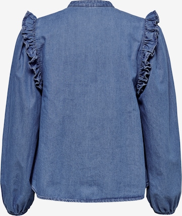 Only Petite Bluse in Blau