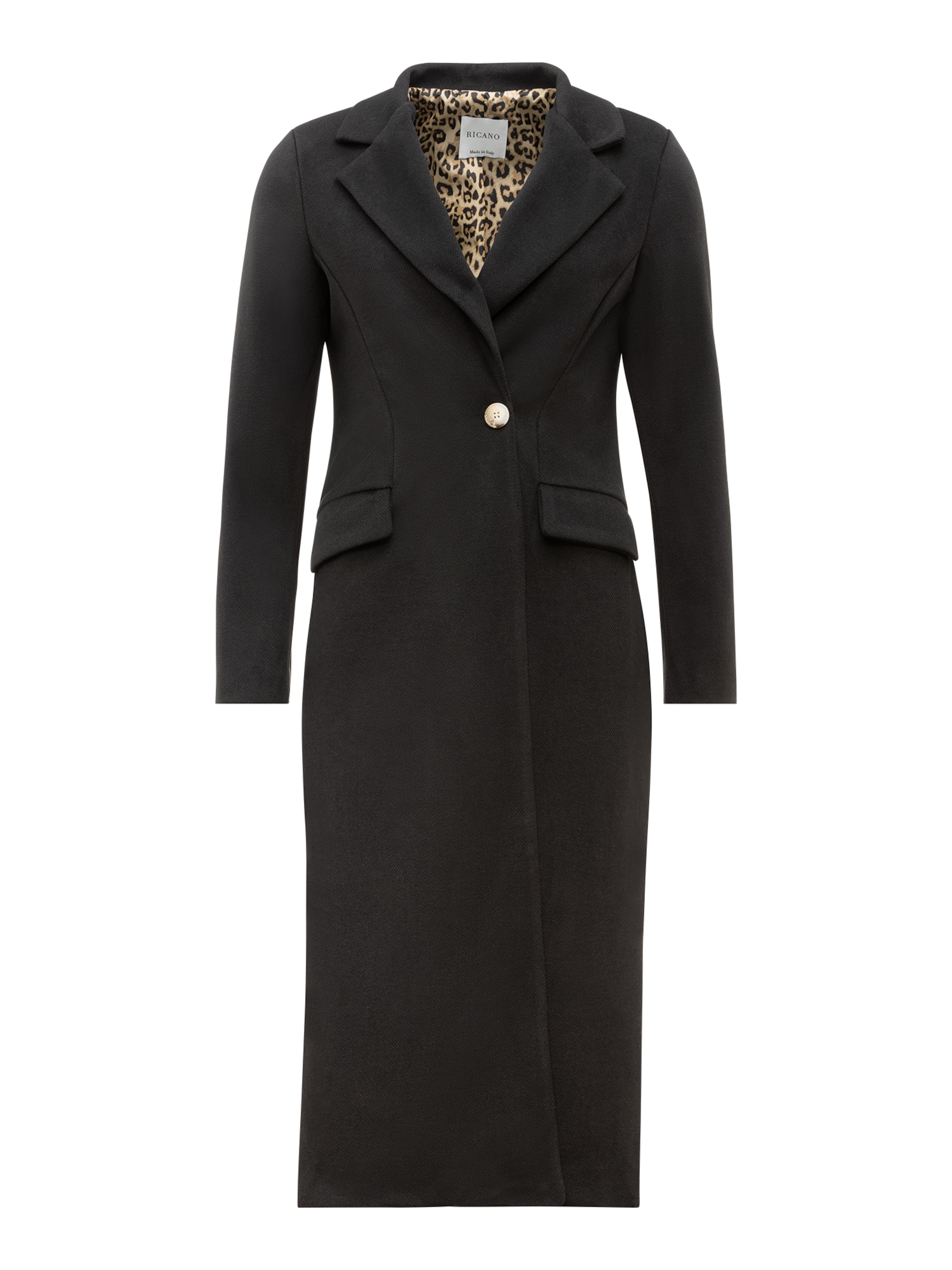 Cappotto invernale 'Grazia' di RICANO in nero: frontale