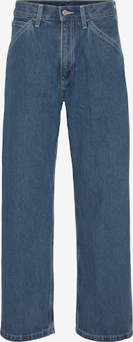 LEVI'S ® - Loosefit Vaquero '568™ Loose Carpenter Shorts' en azul: frente
