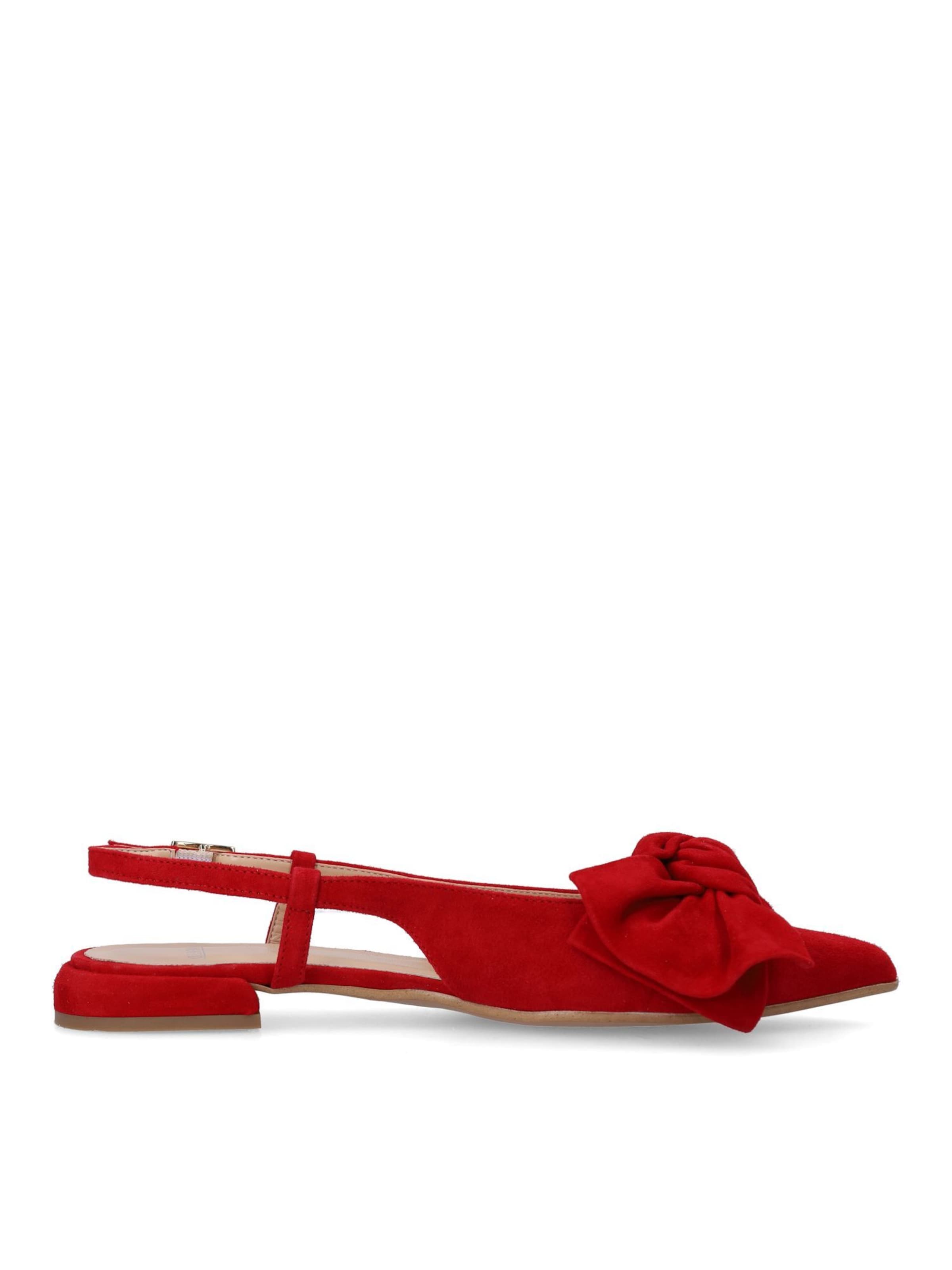 MANFIELD Slipper in Rot