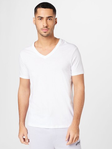 T-Shirt ARMANI EXCHANGE en blanc : devant