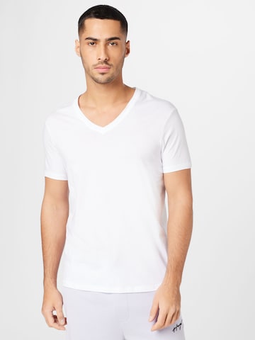 balta ARMANI EXCHANGE Marškinėliai: priekis