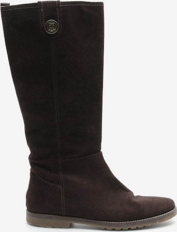 TOMMY HILFIGER Dress Boots in 41 in Brown: front