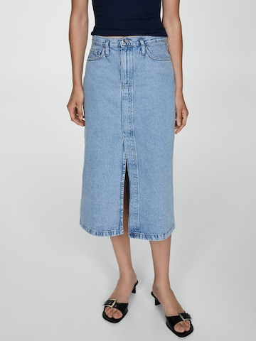 MANGO Skirt 'SOLEIL' in Blue: front