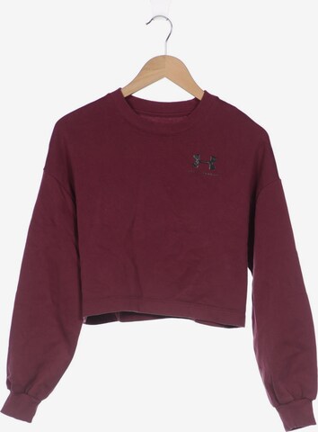 UNDER ARMOUR Sweater XS in Rot: predná strana