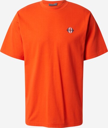 T-Shirt 'Jim' LeGer by Lena Gercke en orange : devant