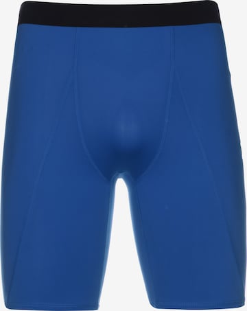 UMBRO Skinny Sportbroek 'Core Power' in Blauw: voorkant