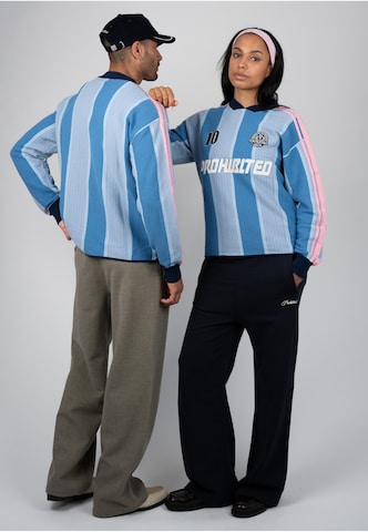 Pullover 'Team' di Prohibited in blu