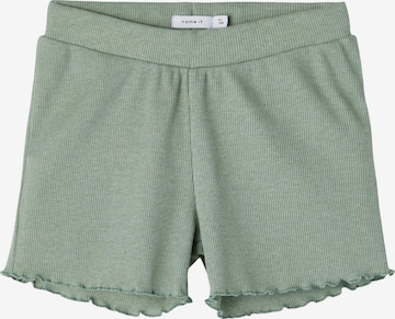 NAME IT Normální Kalhoty 'Tara' – zelená: přední strana