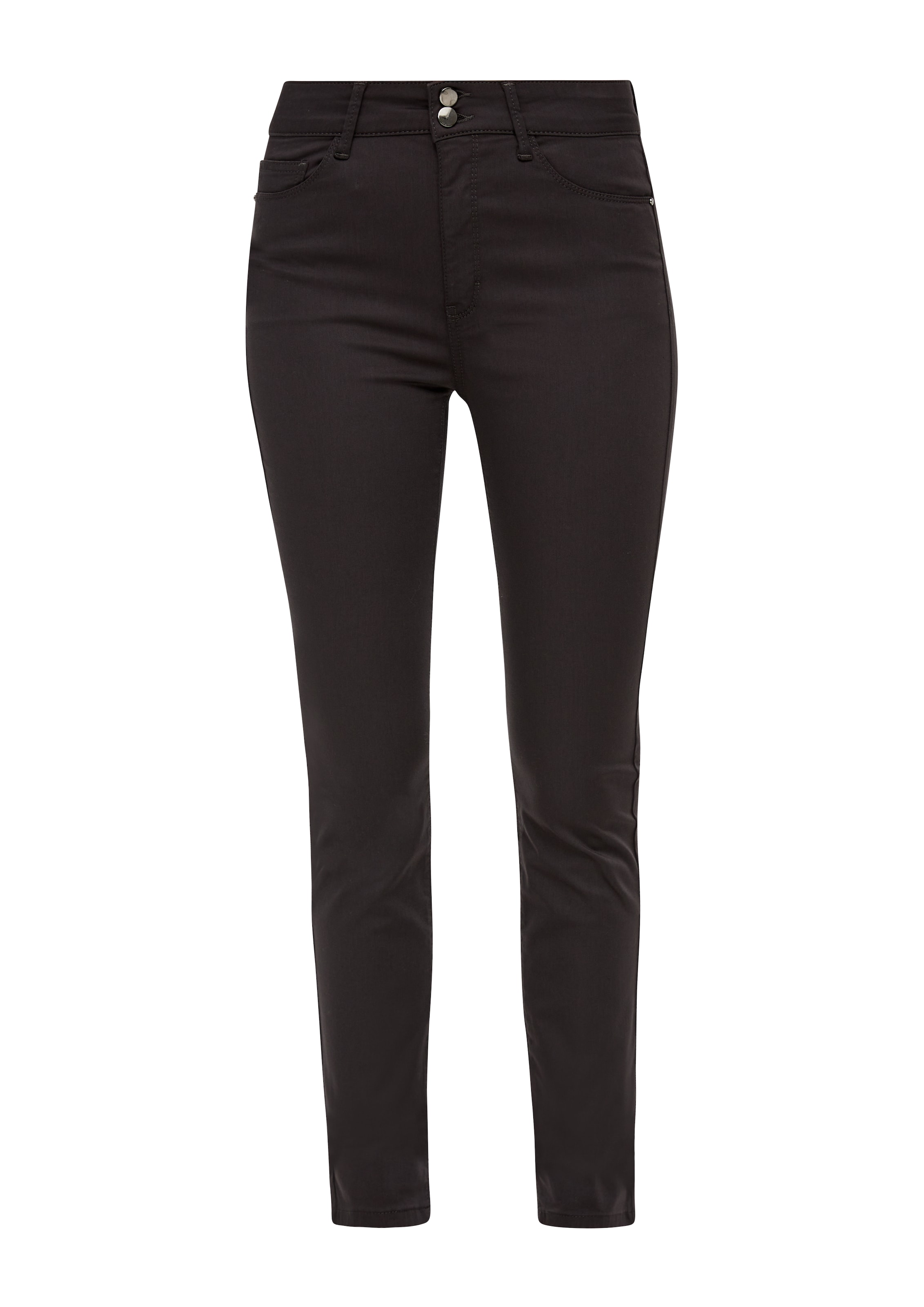 s.Oliver BLACK LABEL Skinny Jeans 'Izabell' in Grijs: voorkant