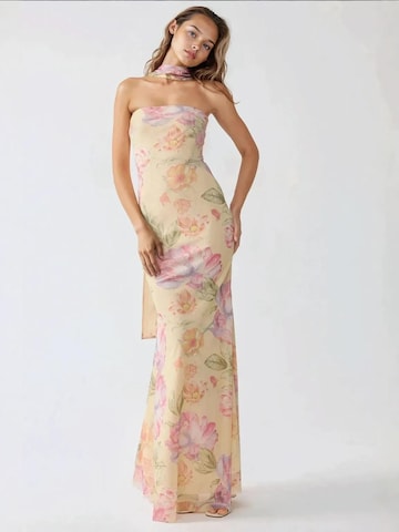 Hiccup Evening Dress in Yellow