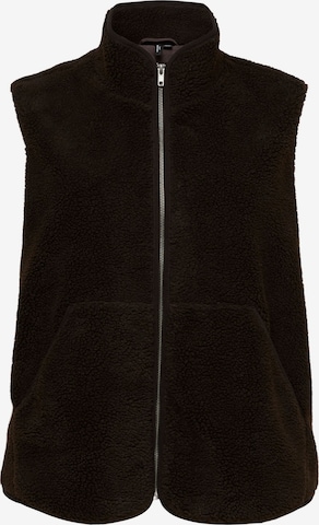 Vero Moda Curve Bodywarmer 'VMJosefine' in Bruin: voorkant