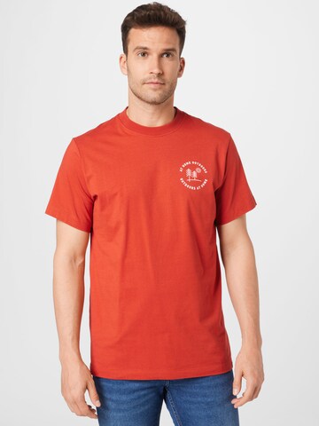 JACK WOLFSKIN - Camiseta funcional en naranja: frente