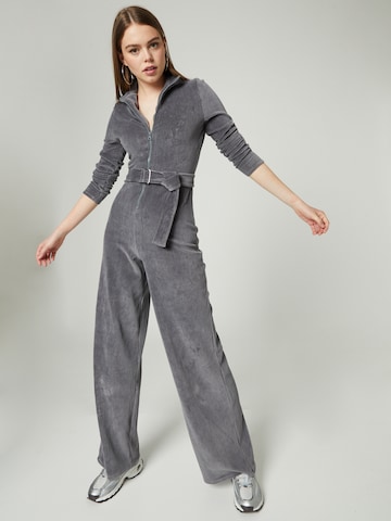 VIERVIER Overall 'Clara' in Grau