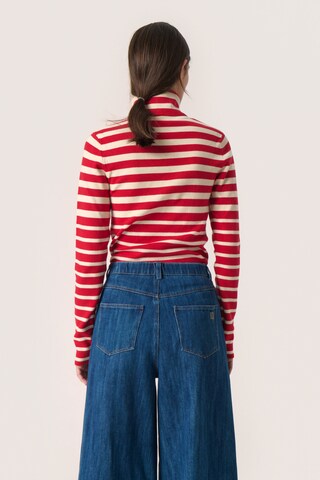Pull-over 'Spina' SOAKED IN LUXURY en rouge