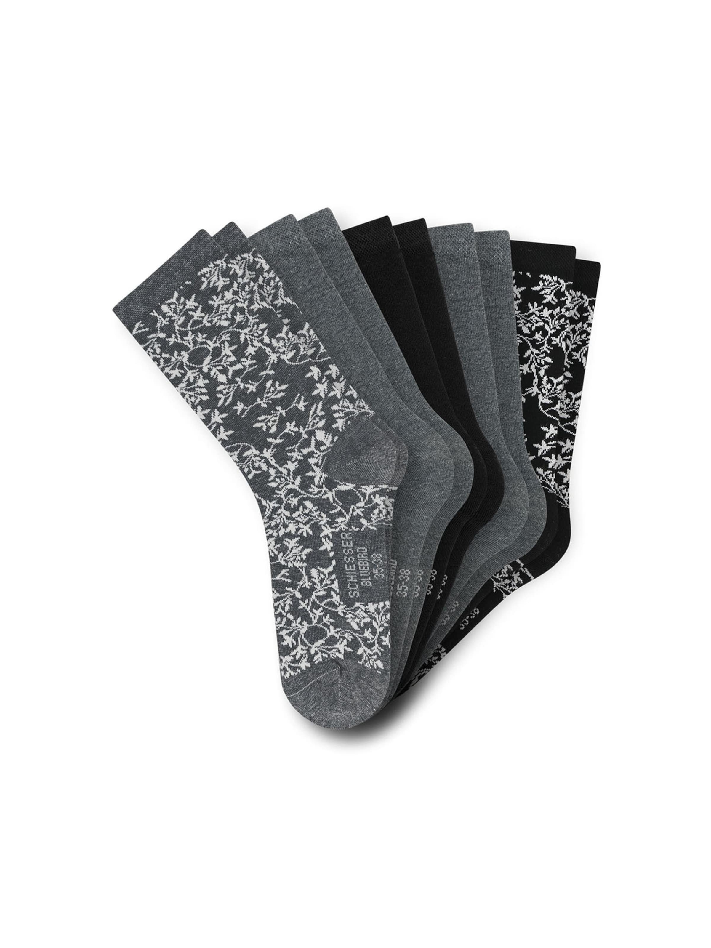 Chaussettes ' Bluebird ' SCHIESSER en gris