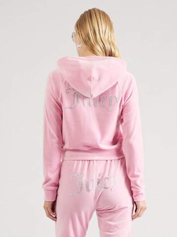 Juicy Couture Ζακέτα φούτερ 'MADISON' σε ροζ