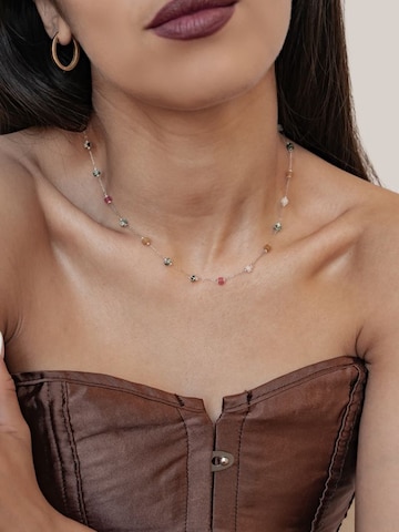 Hey Happiness - Cadena 'Earth Glow' en plata
