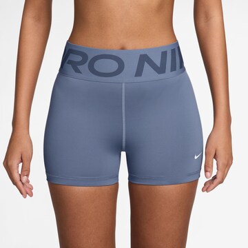 NIKE Skinny Sporthose in Blau: Vorderseite