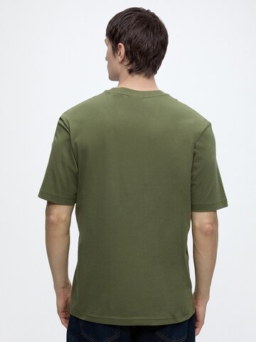 HUGO T-Shirt 'Nerpient' in Grün