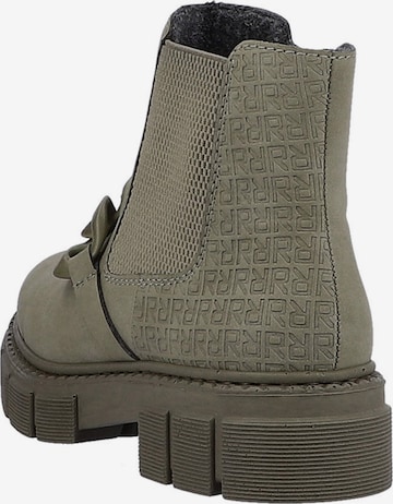 Chelsea Boots Rieker en vert