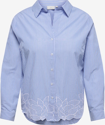 ONLY Carmakoma Pusero 'Carcetina' värissä sininen: etupuoli