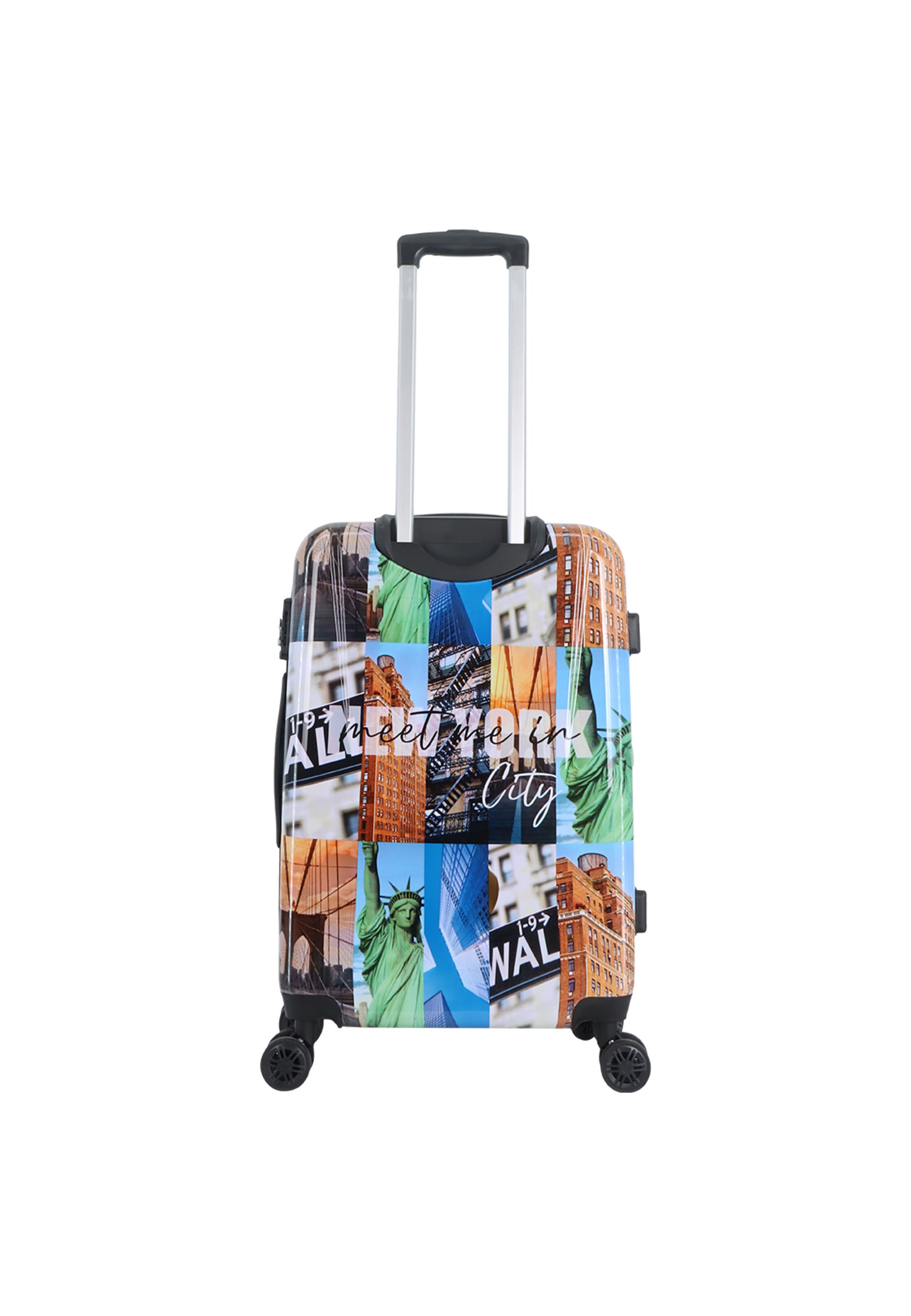 Saxoline Koffer 'The Big Apple' in Mischfarben