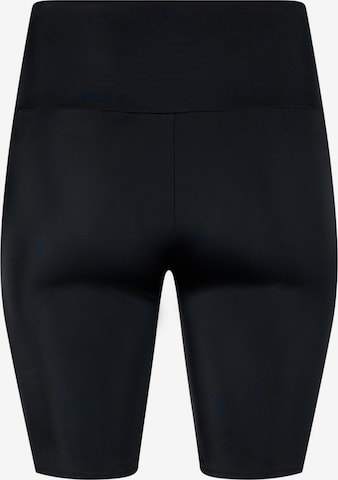 Zizzi Bikinihose 'SBASIC' in Schwarz