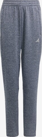 ADIDAS SPORTSWEAR Regular Workout Pants in Grey: front