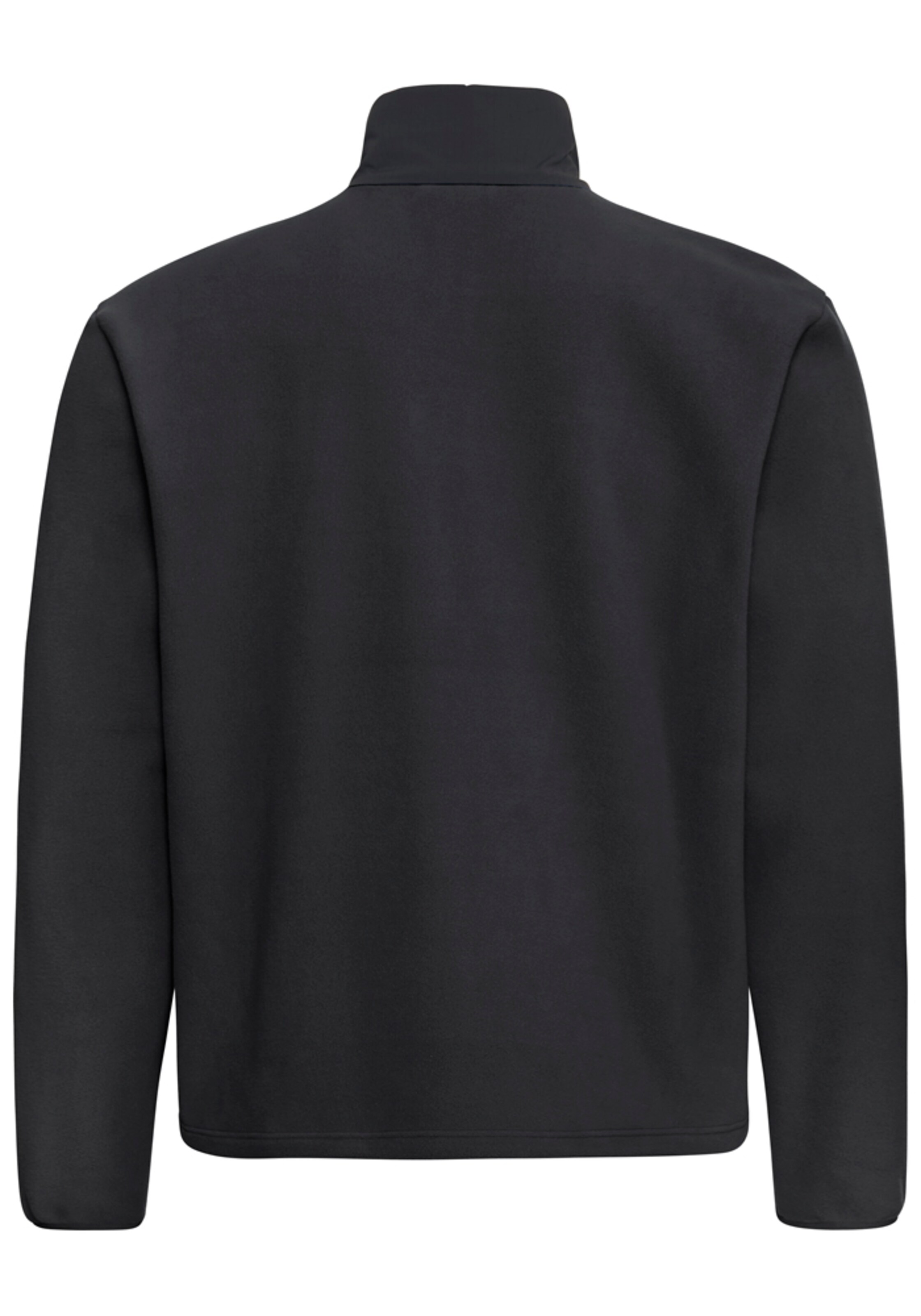 JACK WOLFSKIN Athletic Fleece Jacket in Black