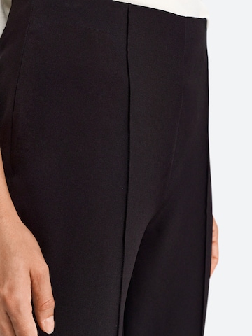 Rich & Royal Skinny Trousers with creases in Black