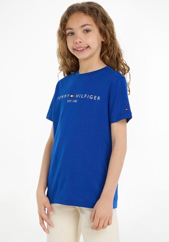 TOMMY HILFIGER T-Shirt 'ESSENTIAL' in Blau