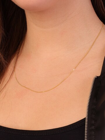 Lucardi Necklace 'Klassisch' in Gold: front