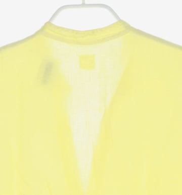 120% Lino Ärmellose Bluse M in Gelb