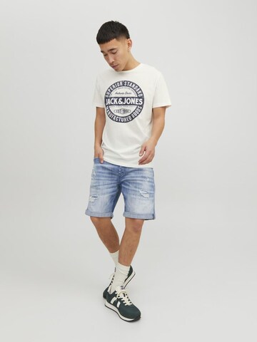 JACK & JONES Regularen Kavbojke | modra barva