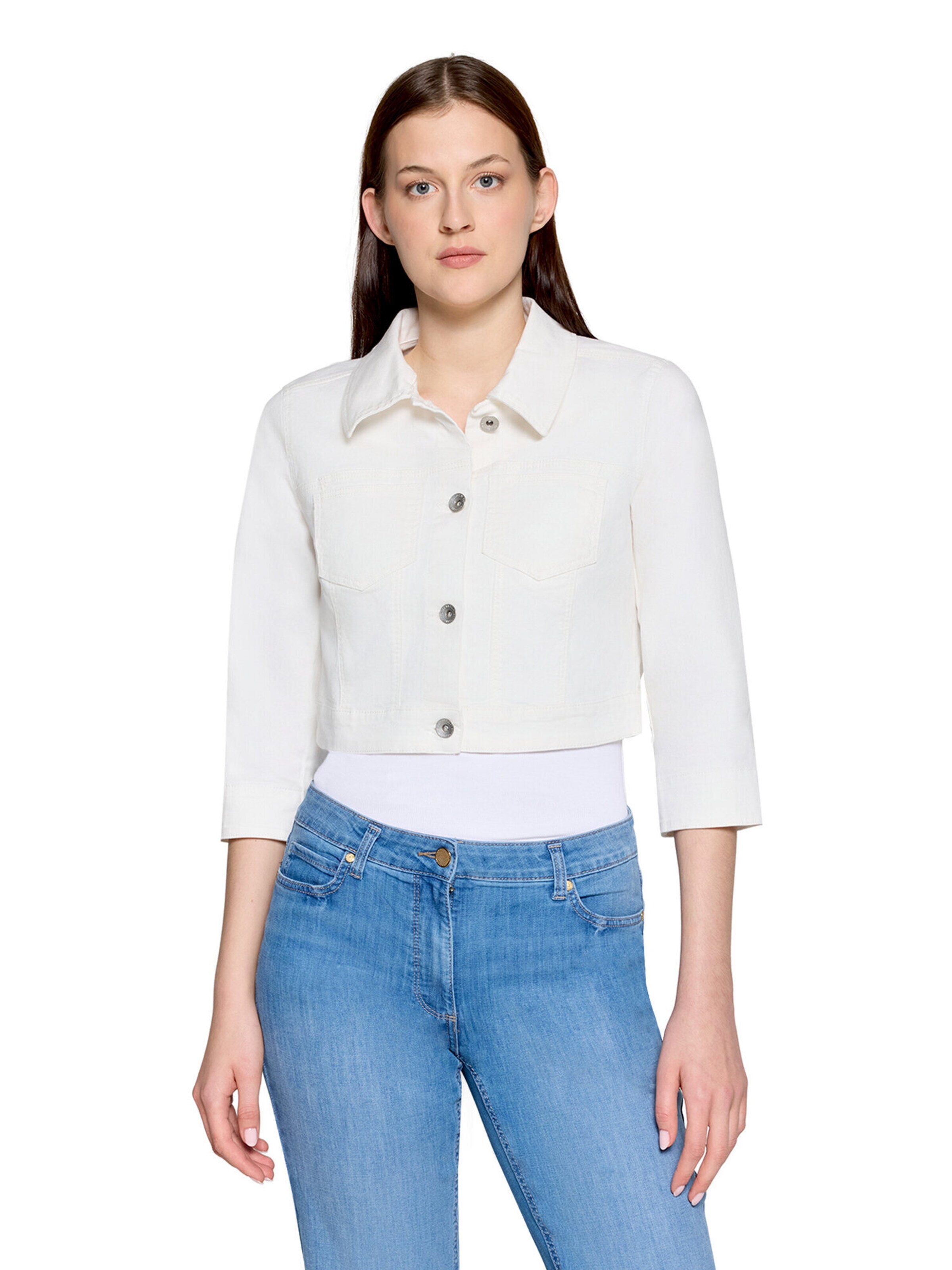 Blazer Betty Barclay en blanc : devant