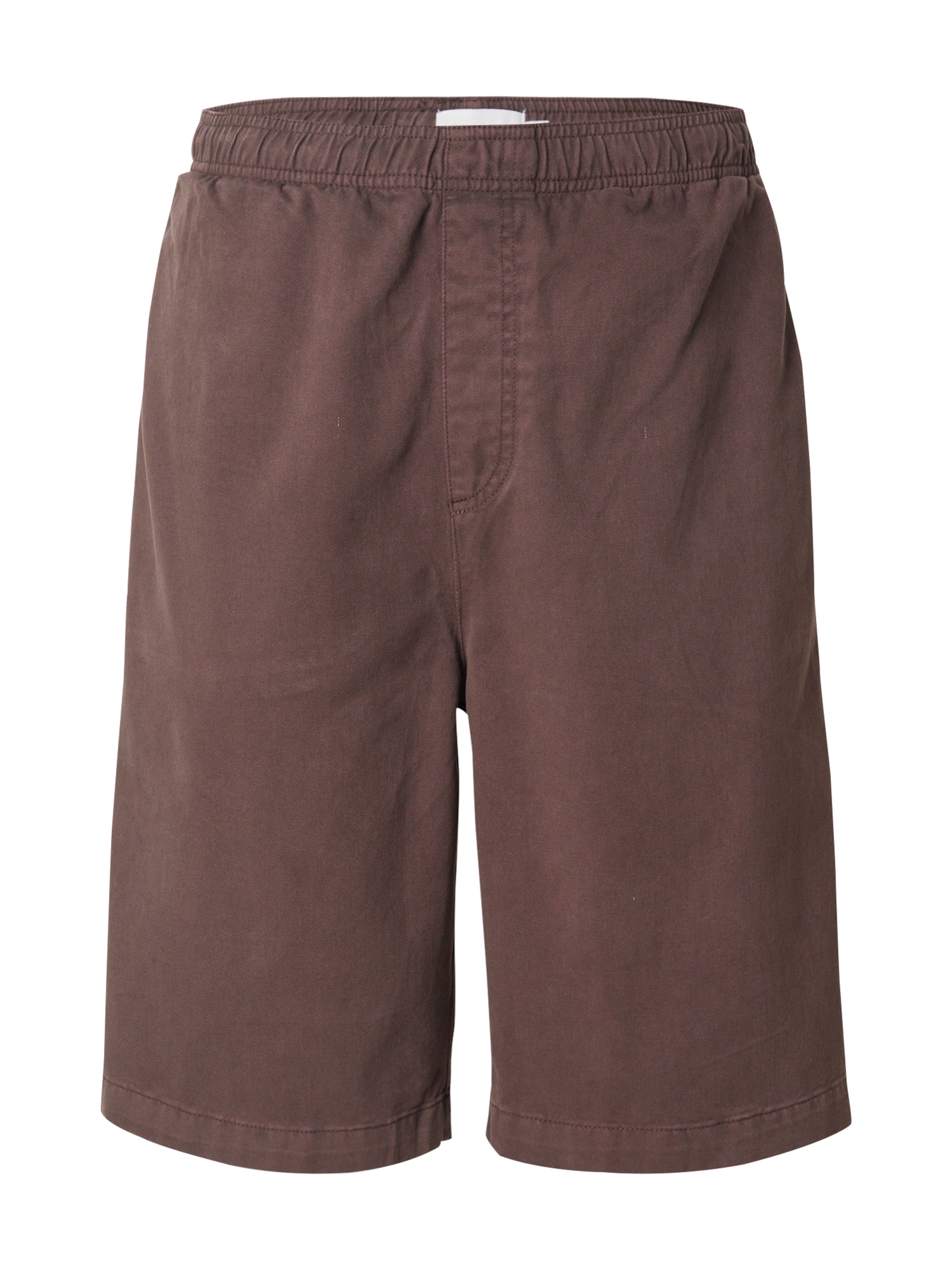 TOPMAN Свободный крой Штаны в Коричневый: спереди