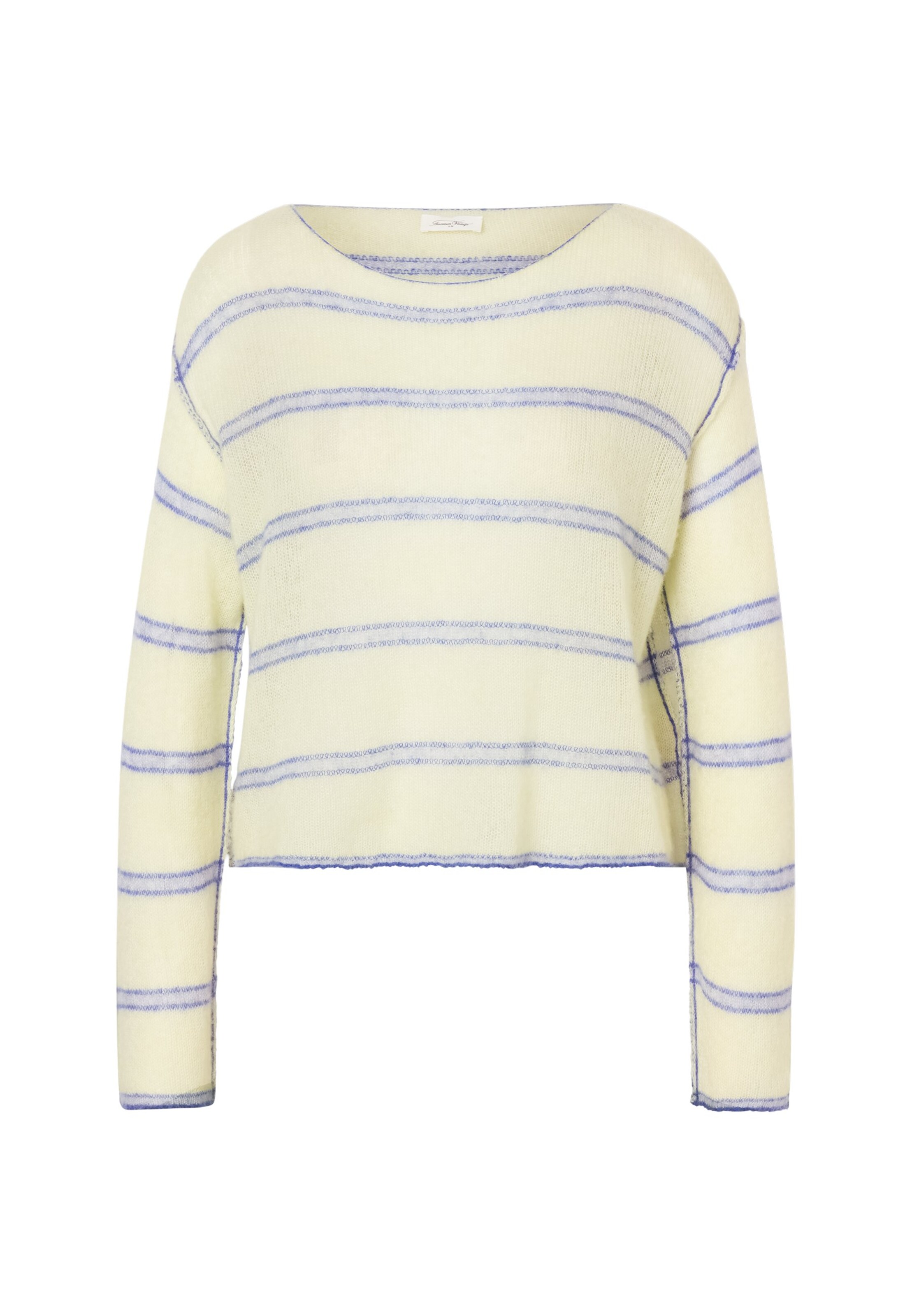 Pull-over AMERICAN VINTAGE en jaune : devant