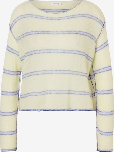 AMERICAN VINTAGE Pull-over en S en bleu / jaune, Vue avec produit