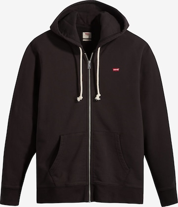 LEVI'S ®Regular Fit Gornji dio trenirke - crna boja: prednji dio