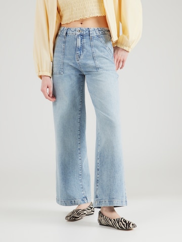 Cars Jeans - Perna larga Calças de ganga 'LOLA' em azul: frente