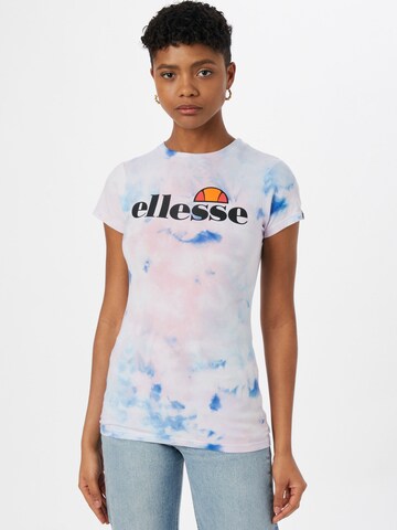 ELLESSE Shirt ' Hayes Tie Dye ' in Mixed colours: front