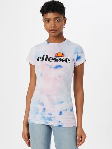 ELLESSE Shirt ' Hayes Tie Dye ' in Mixed colors: front