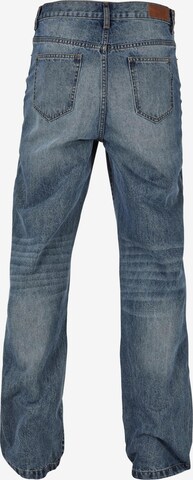 Urban Classics Flared Jeans in Blue
