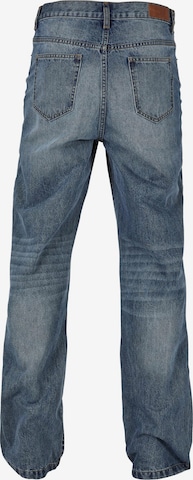 Urban Classics Flared Jeans i blå