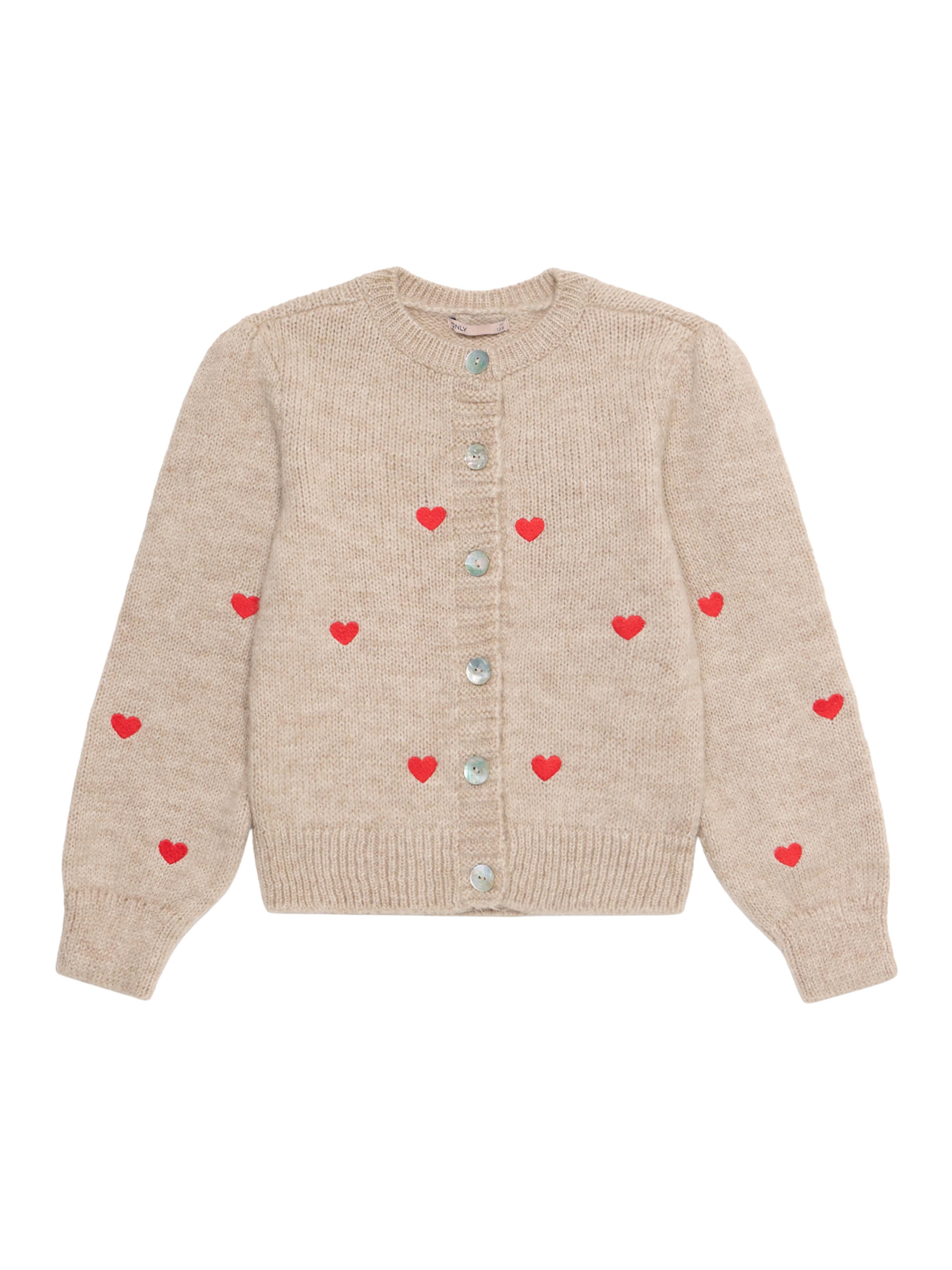 Only Mini Kardigan – šedá: přední strana