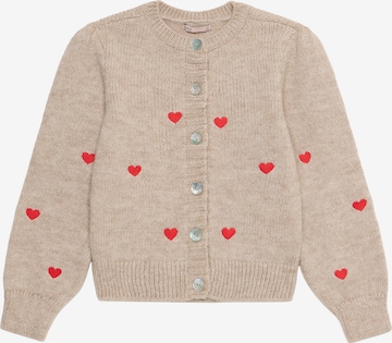 Only Mini Neuletakki värissä harmaa: etupuoli