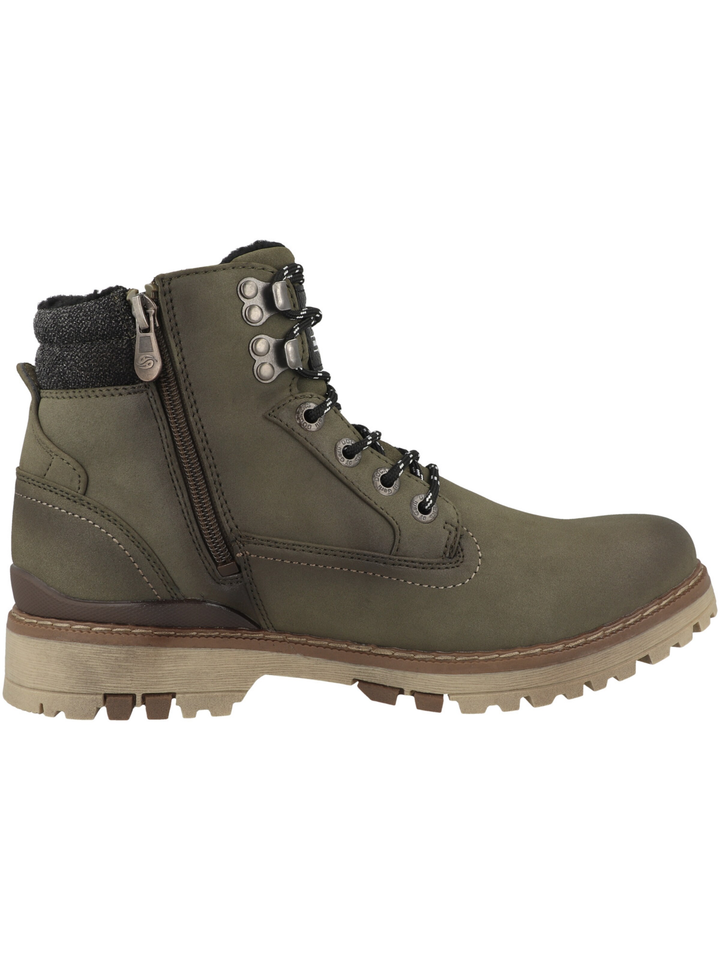 Boots stringati di Dockers by Gerli in verde
