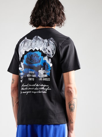 ADIDAS ORIGINALS T-shirt 'FASHION 3' i svart: framsida